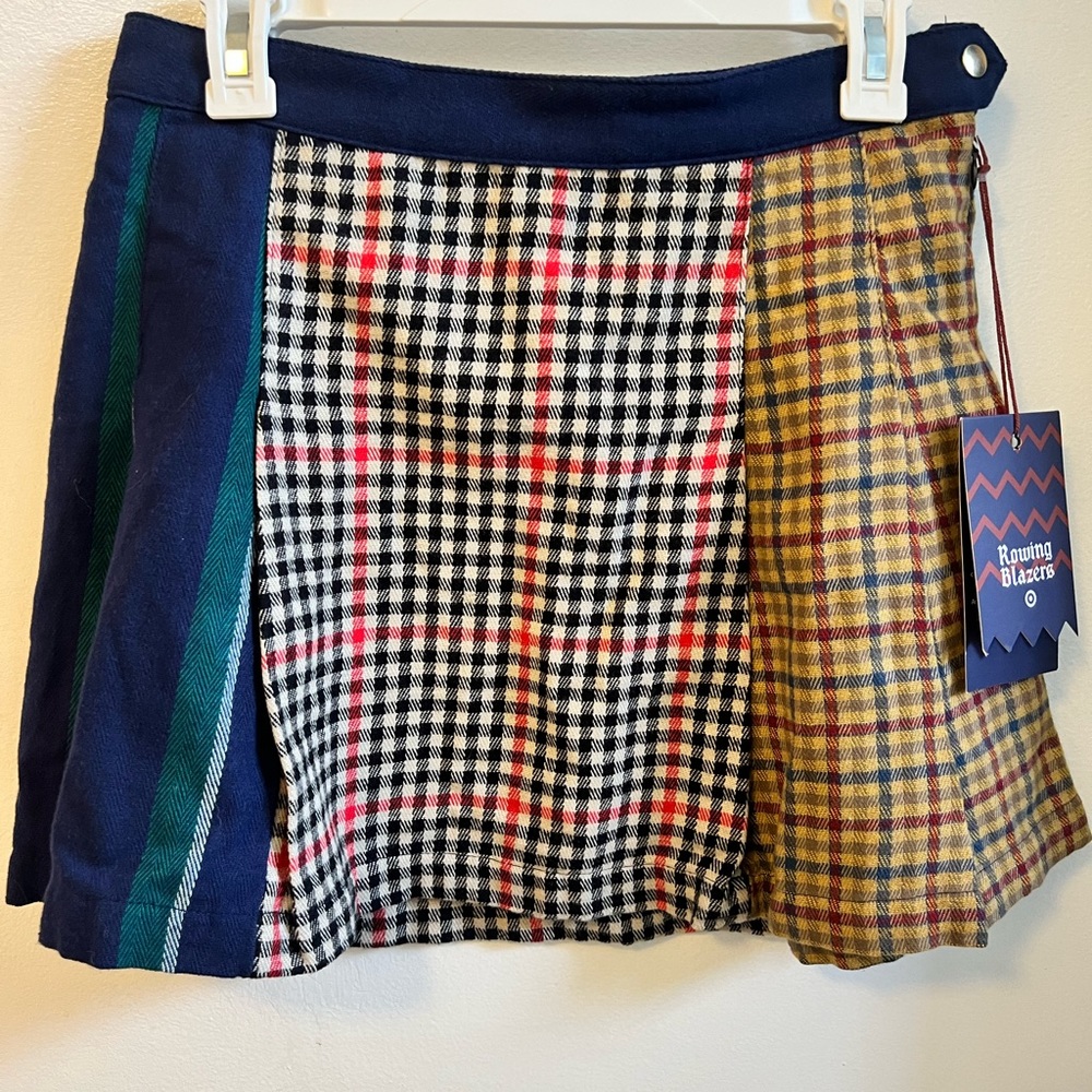 NWT Target Rowing Collection Plaid Skirt.